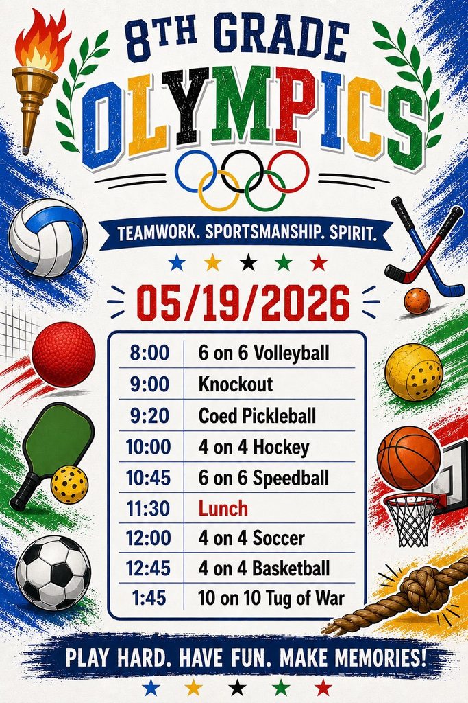8th grade olympics