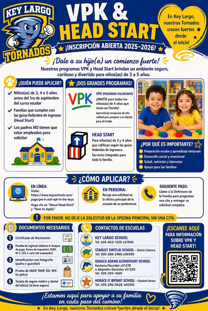 VPK head start Spanish