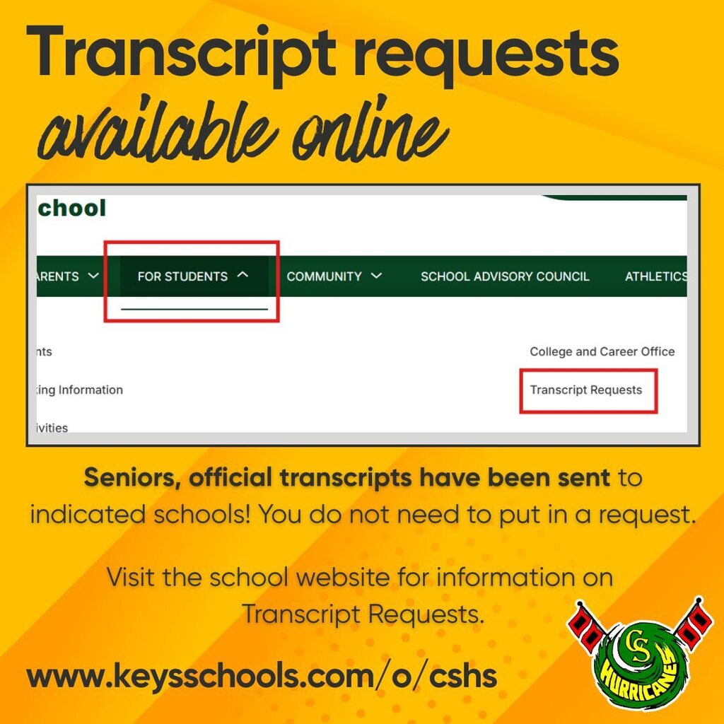 Transcript requests