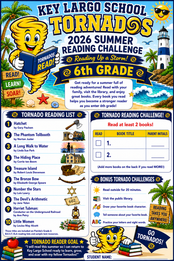 6th grade summer reading