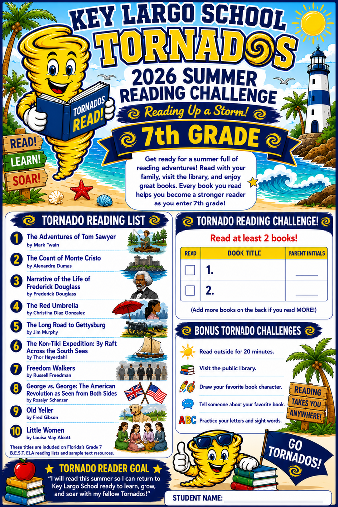 7th Grade Summer Reading