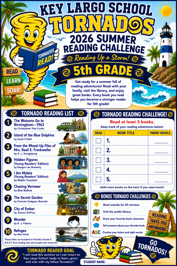 5th Grade Summer Reading 