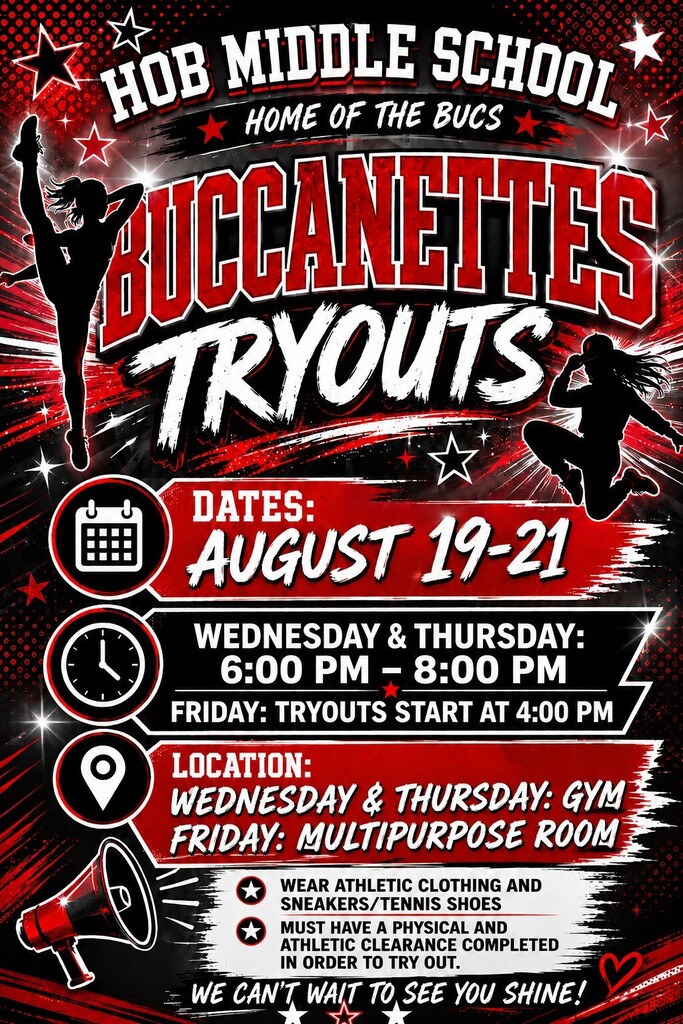 Buccanettes Tryouts