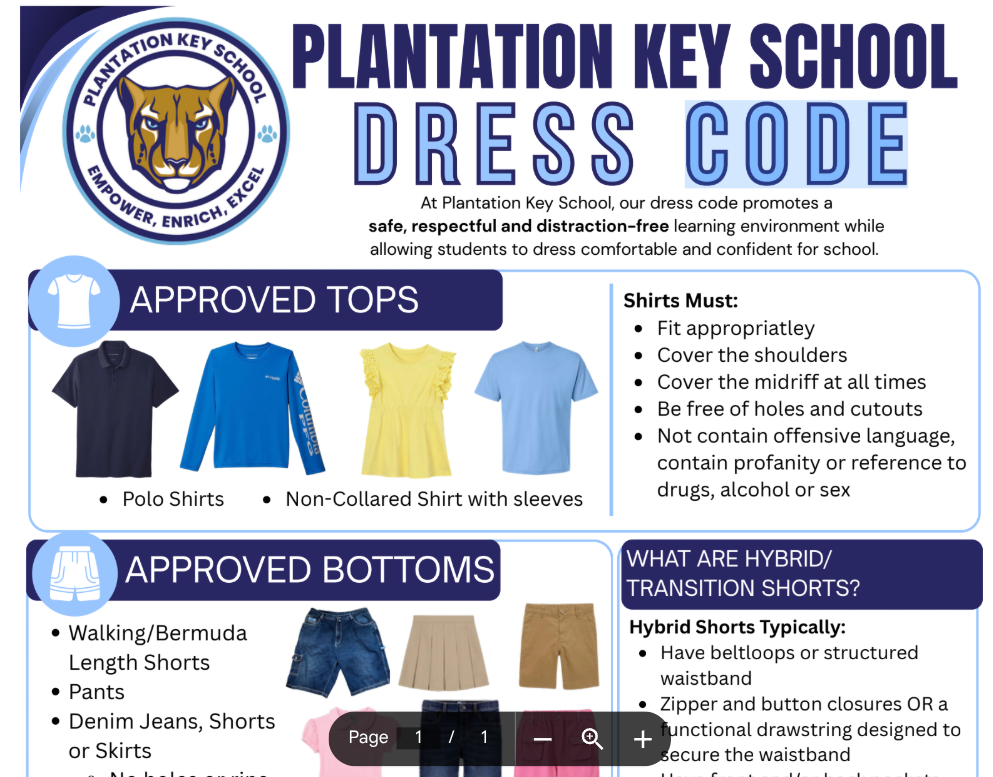 School dress code image