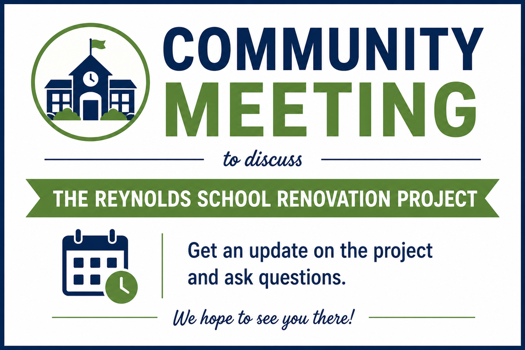 Community Meeting about Reynolds School Renovation