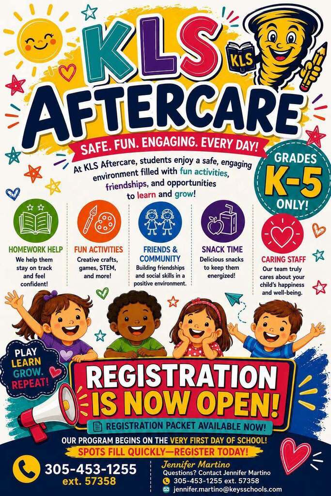 Aftercare registration is open now