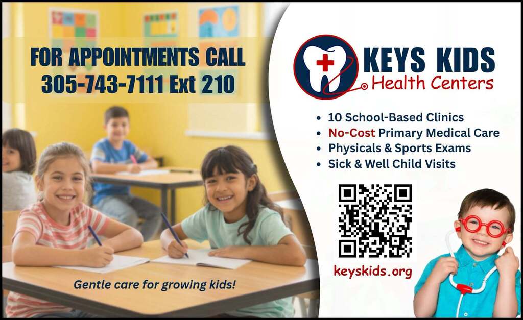 Keys Kids for appointments call 3057437111