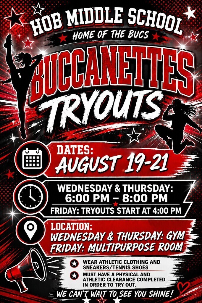 Buccanettes Tryouts