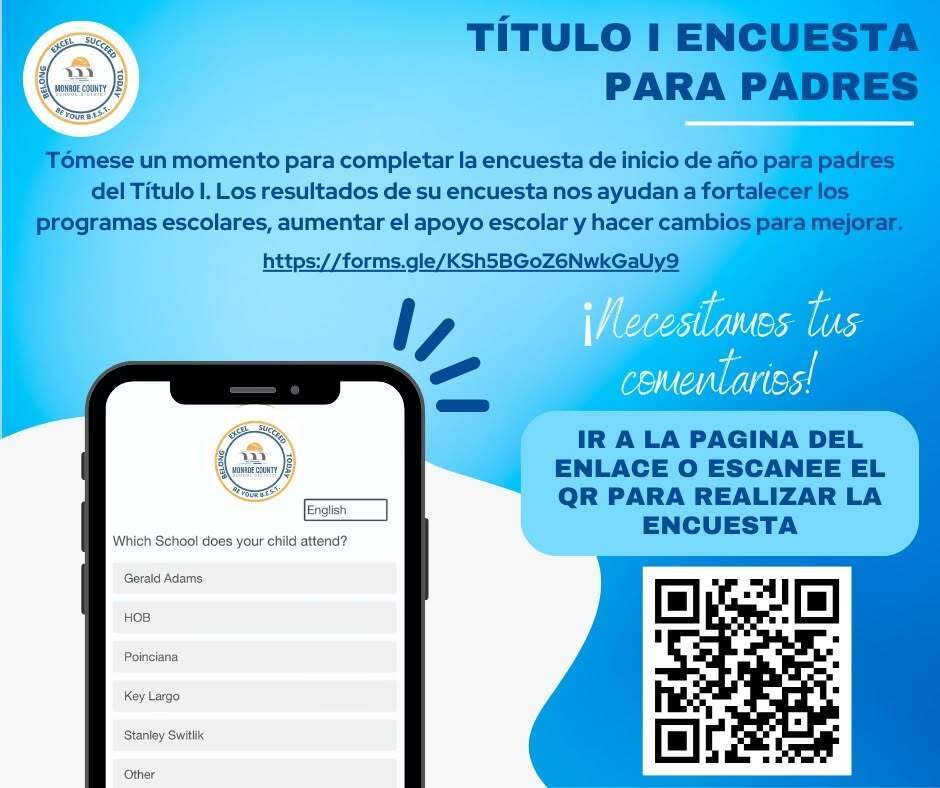 Titulo 1 Encuesta Para Padres