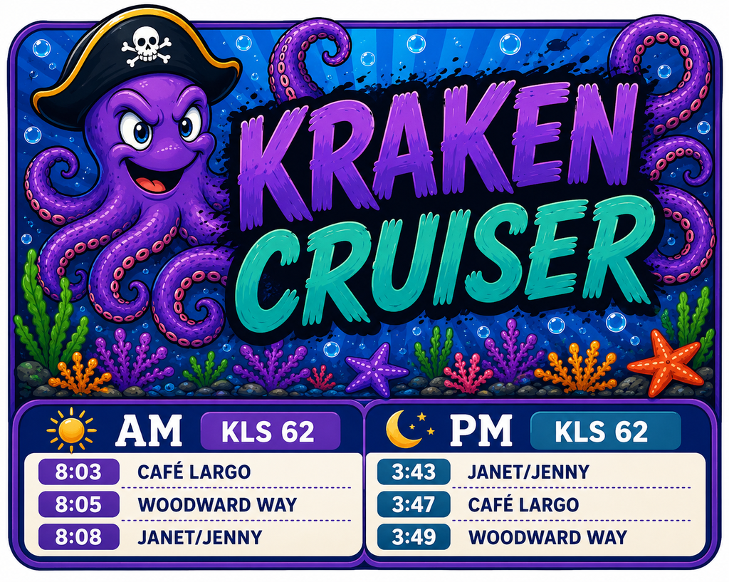 Kraken Cruiser Bus