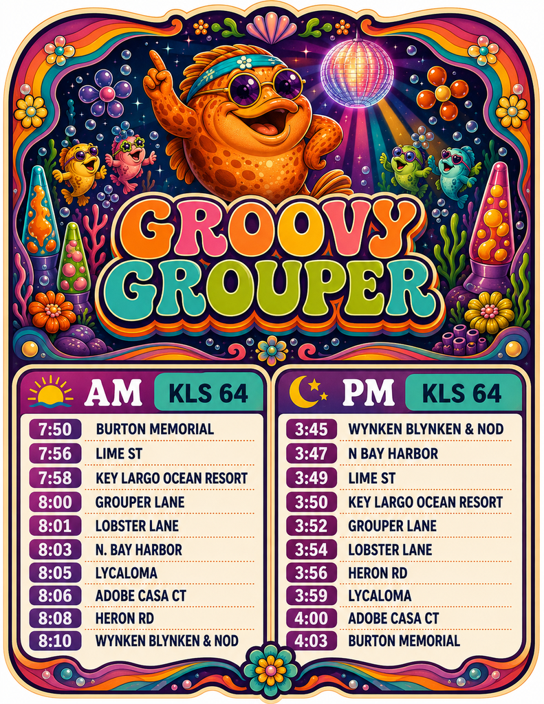 Groovy Grouper