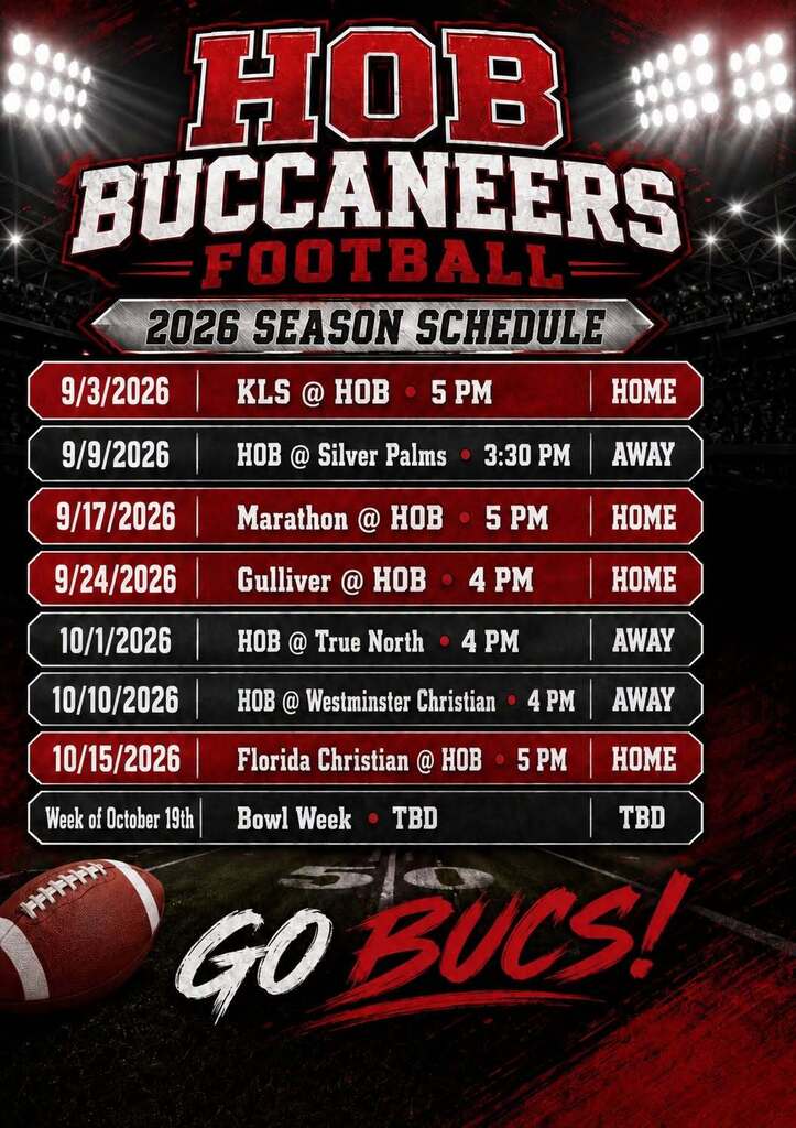 Football schedule