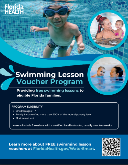 Swimming lesson voucher program