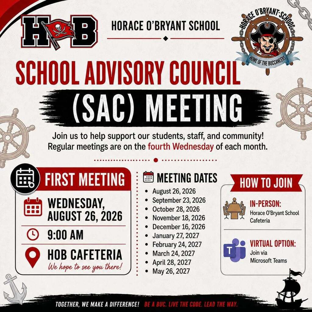 SAC Meeting Dates and information