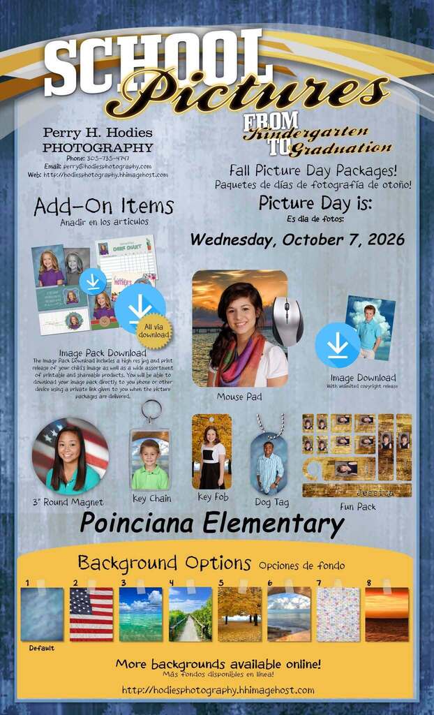 Picture Day is October 7th