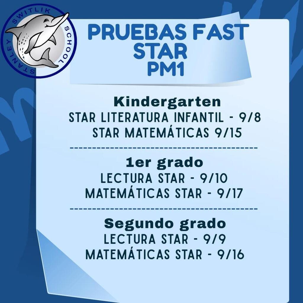 STAR Testing Flyers in English and Spanish