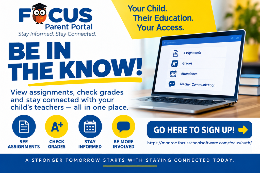 flyer about parent portal