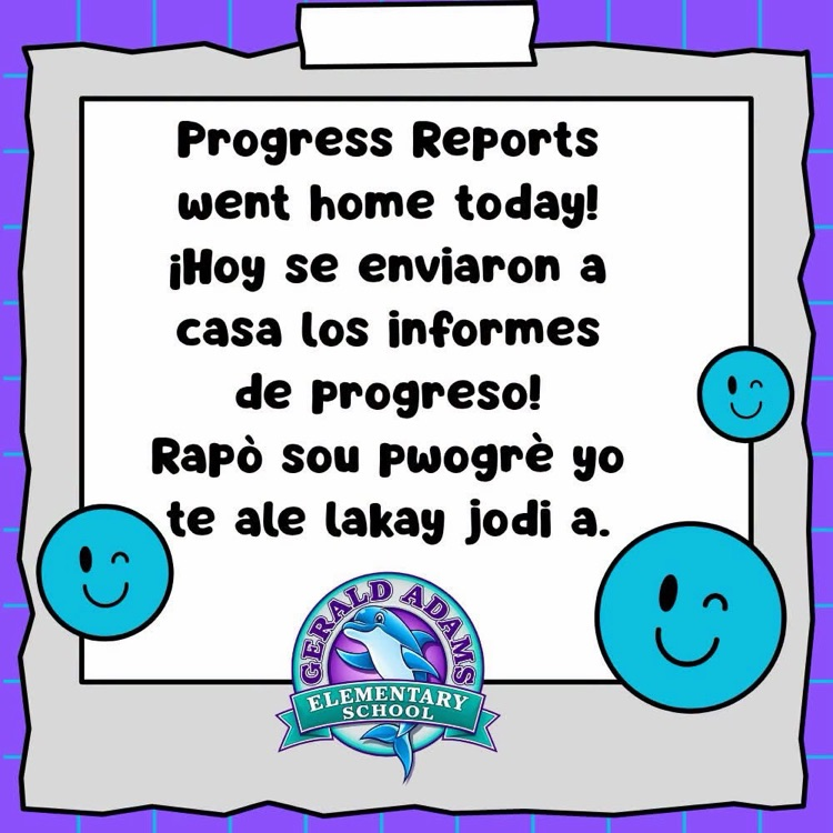 progress reports