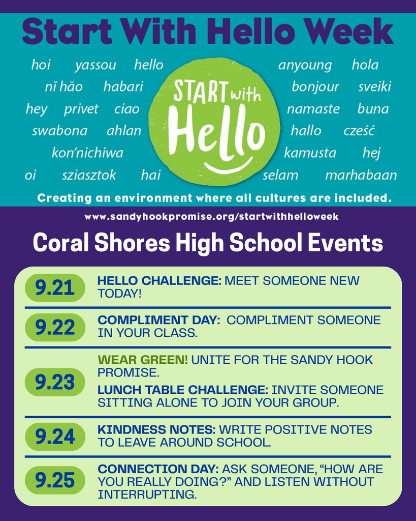 start with hello week