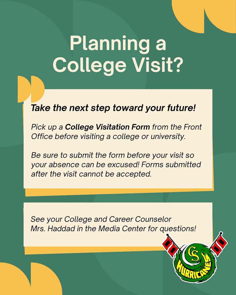 College Visitation Information