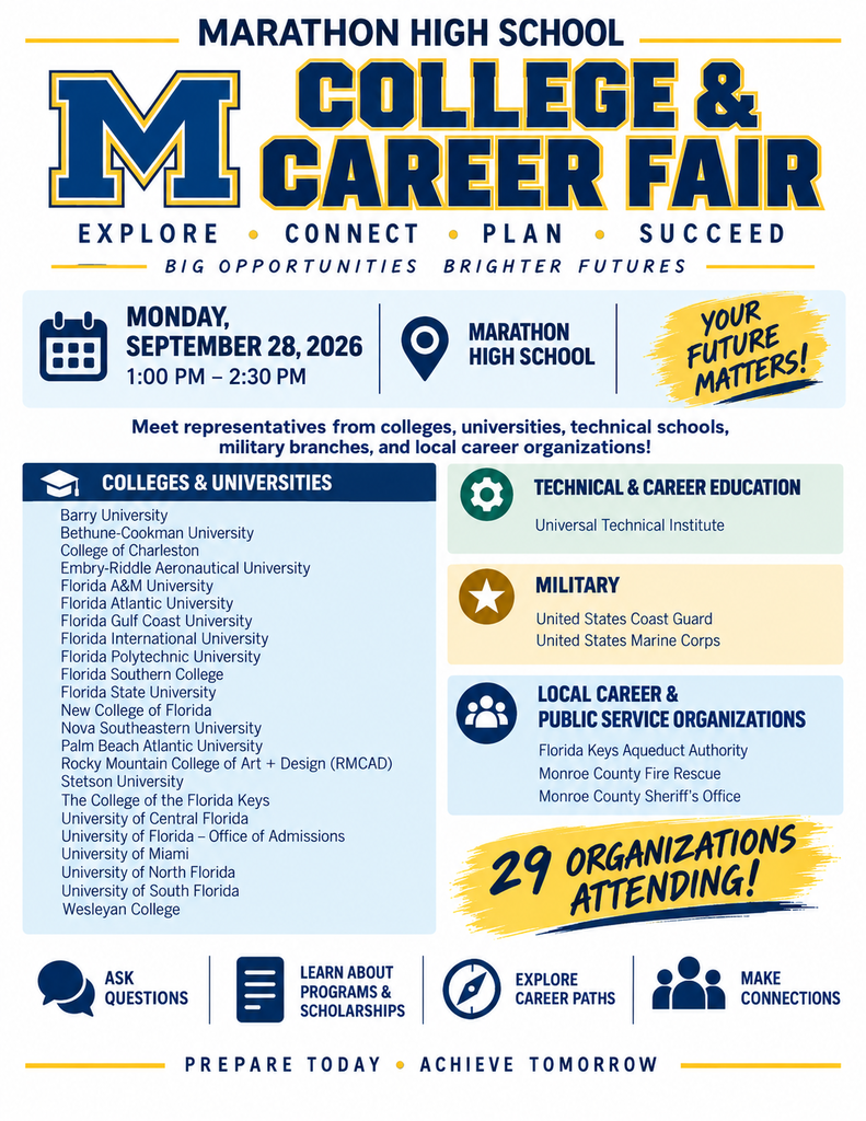 college fair flyer