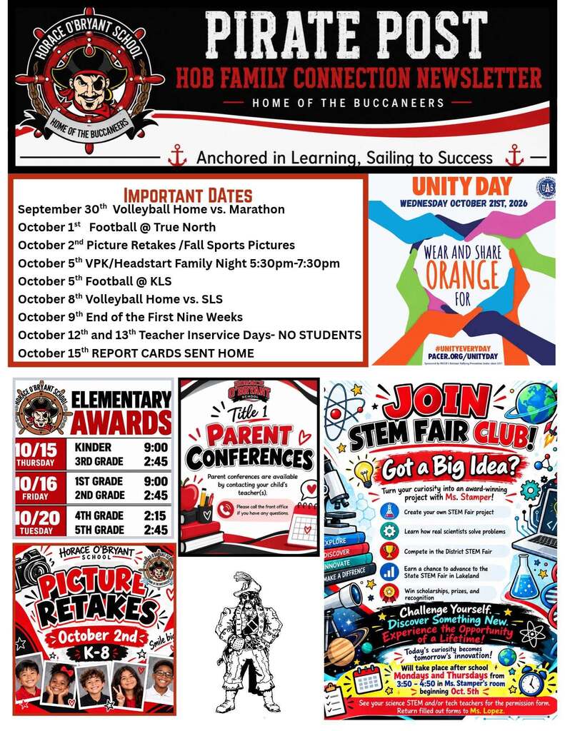 Pirate Post Newsletter September 30th