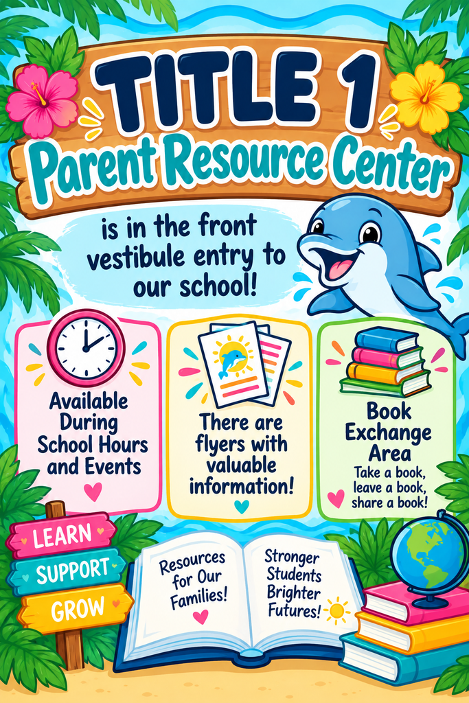 Title 1 Parent Resource Center Flyer