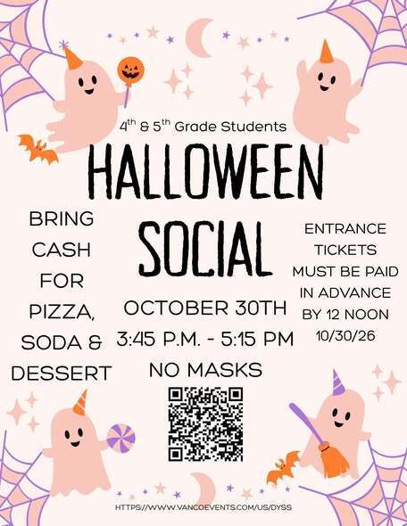 Halloween Social Tickets