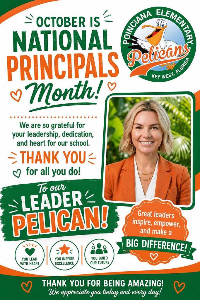 Celebrating Principal Heidi Roberts during National Principal's Month.