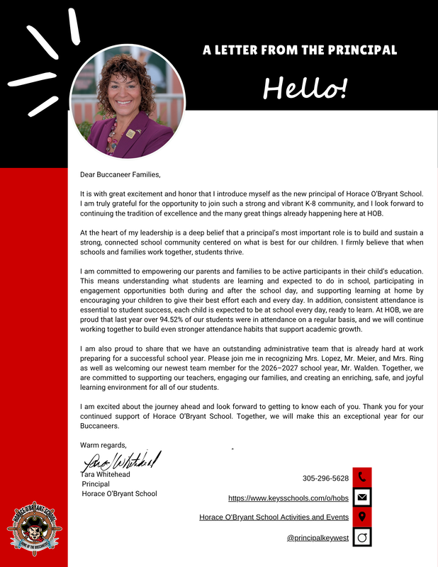 Letter from the Principal
