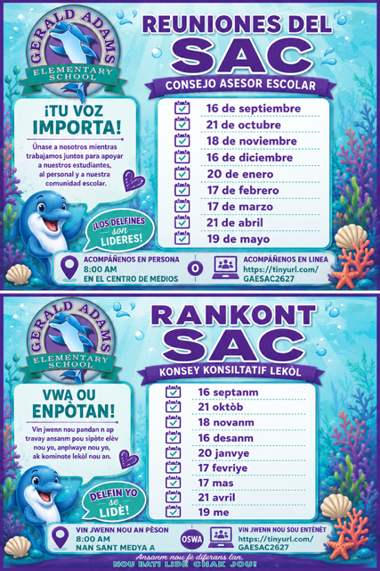 Sac Meeting Calendar HC/SP