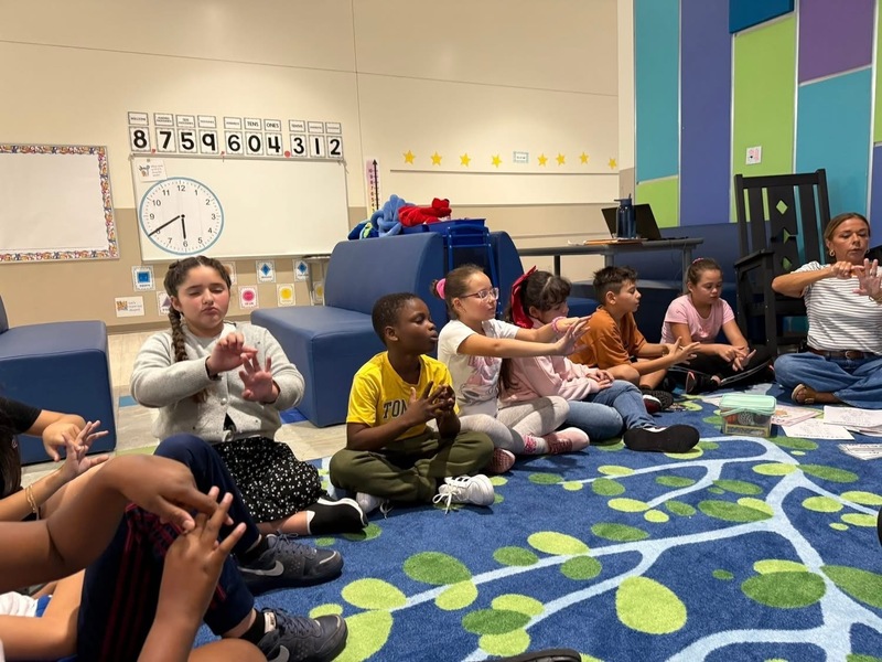 students learning about emotions