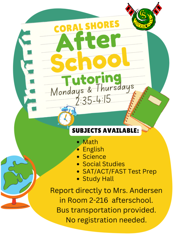 Tutoring information