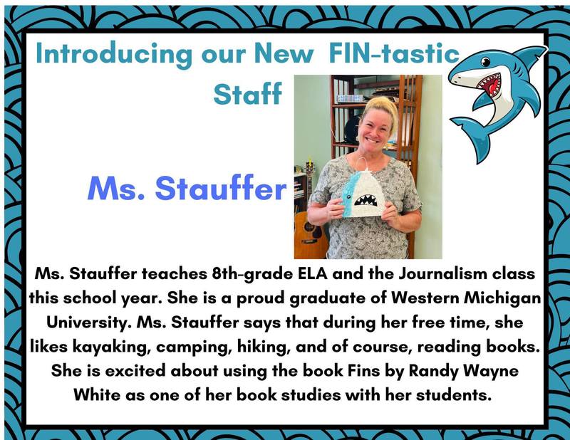 Ms. Stauffer shout out