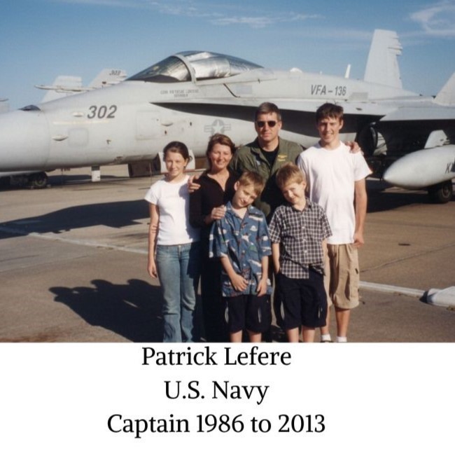 Patrick Lefere U.S. Navy Captain 1986 to 2013