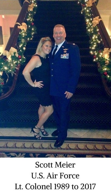 Scott Meier U.S. Air Force Lt. Colonel 1989 to 2017