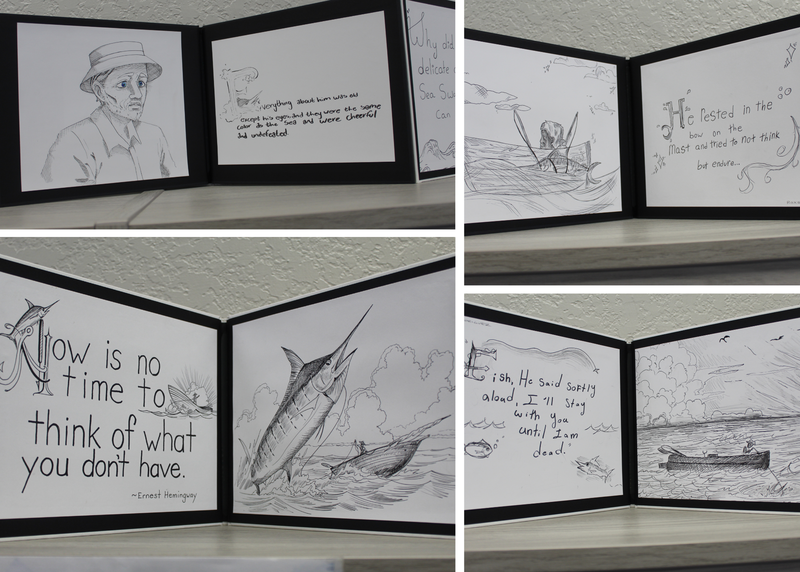 4 student work samples