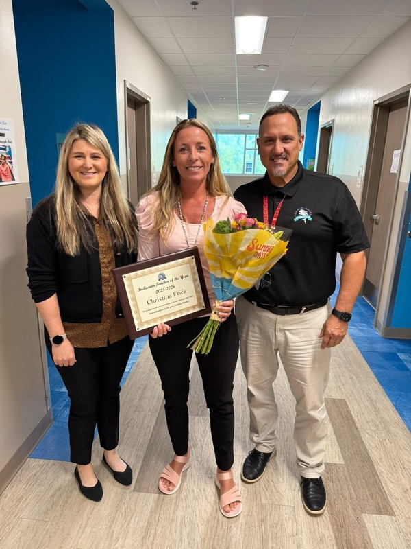 Inclusion Teacher of the Year, Mrs. Frick