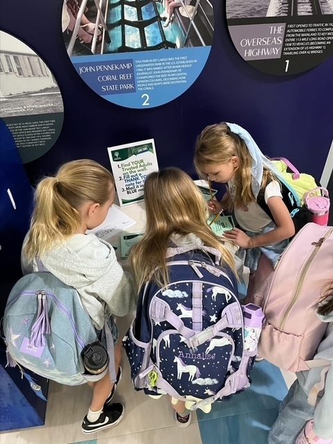 writing to trusted adults