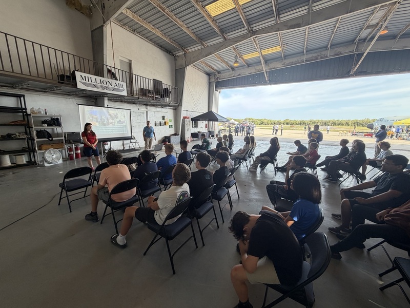 kids receiving instructions