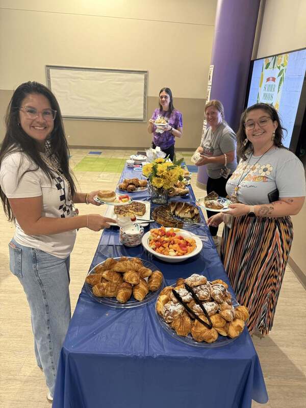 Teacher Appreciation Breakfast From the Tracey Family