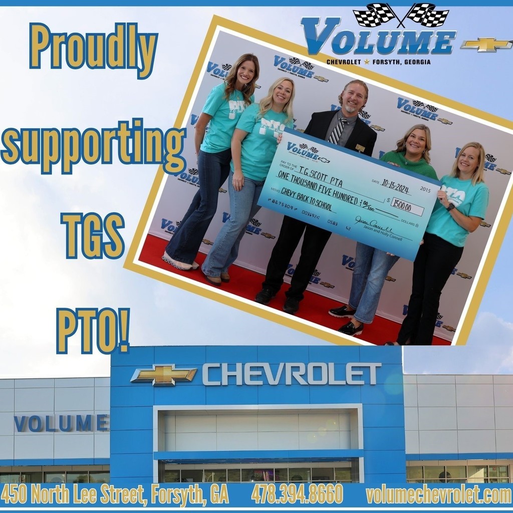 volume chevrolet - proudly supporting tgs pto