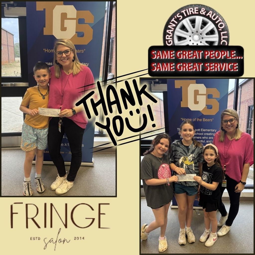 thank you fringe salon and grant's tire and auto