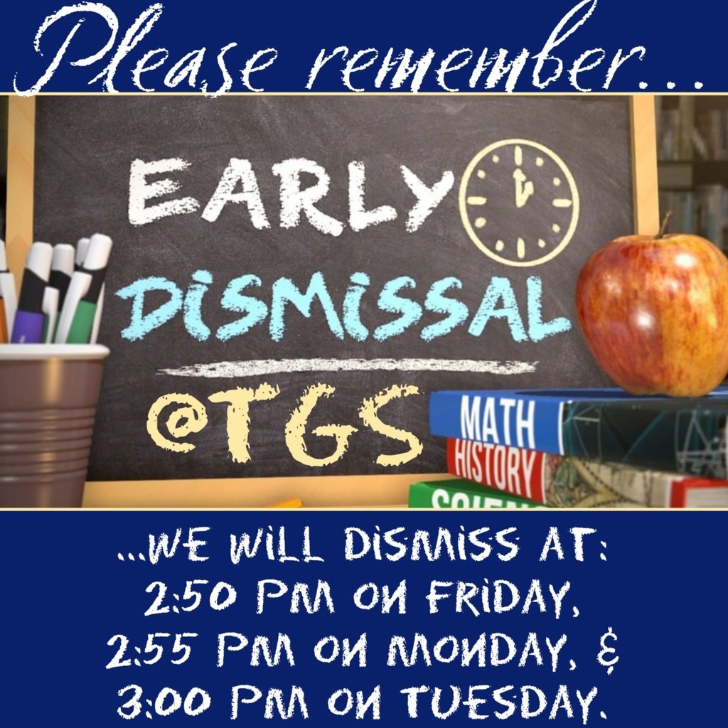 pls remember we will dismiss at 250 pm on Friday 255 pm on Monday 300 pm on Tuesday.