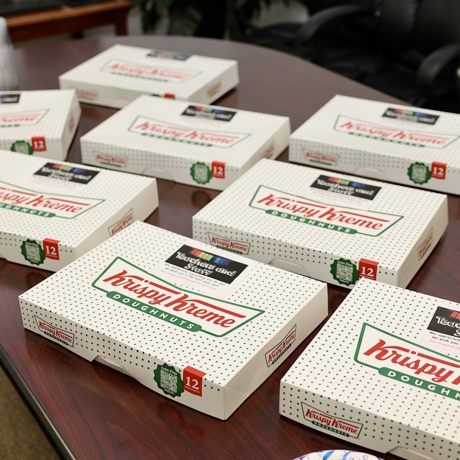 boxes of KK donuts