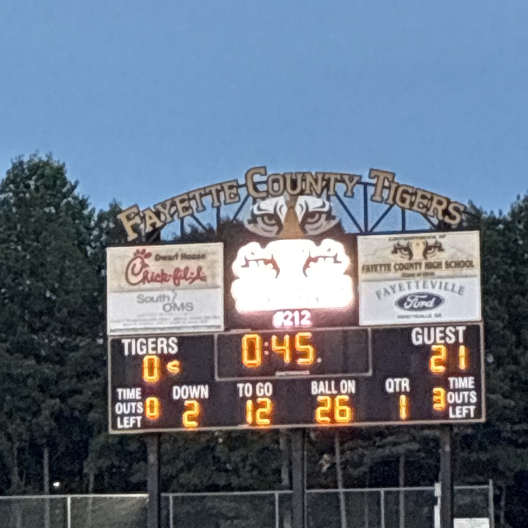 MP up 21 -0 vs Fayette County