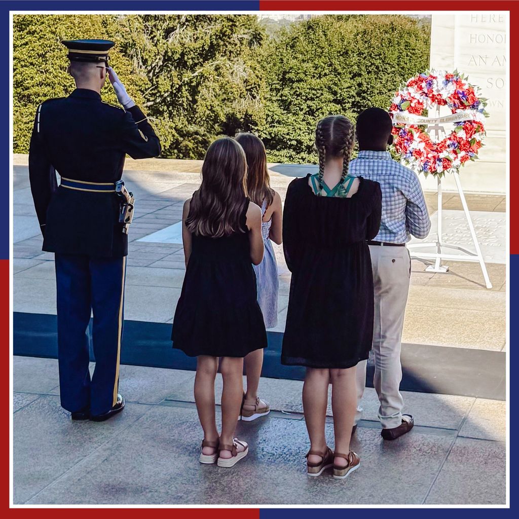 A day at arlington national cemetery