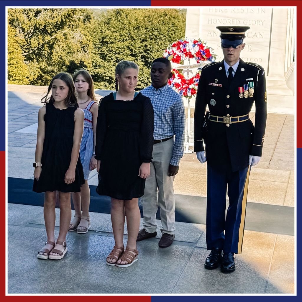 A day at arlington national cemetery