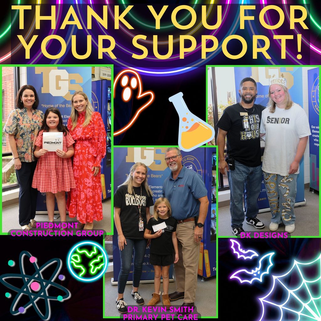 THANK YOU FOR YOUR SUPPORT - piedmont construction group - dr kevin smith primary pet care - dk designs