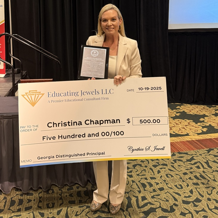 Ga Distinguished Principal of the Year photo